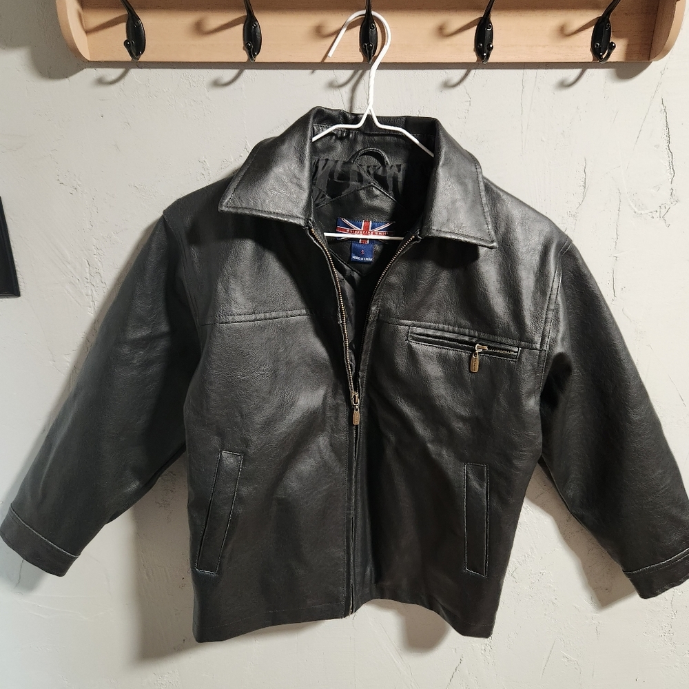 Whispering smith small faux leather jacket